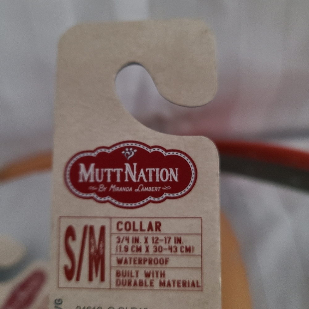 4-NWT Size S/M Mutt Nation Dog Collars - Picture 3 of 3
